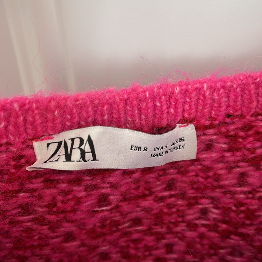 Zara knit cropped top - Picture 2 of 3